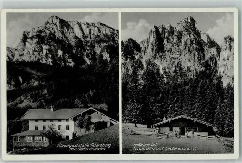 Grassau Alpengasthaus Adersberg Joh. u. El. Mayer
