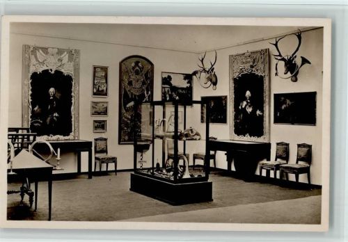 Internat. Ausstellung 1927 "Musik im Leben der Völker" Hessisches Zimmer
