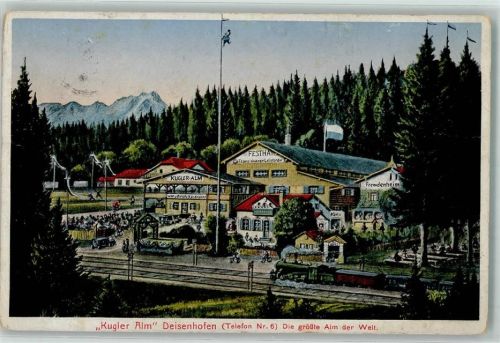 Deisenhofen Kugler Alm Bes Xaver Kugler eisenbahn