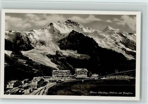 Kleine Scheidegg Jungfrau Jungfraubahn Zahnradbahn
