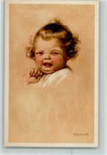 1927 Verlag Rökl Nr. 1386 - Ein Baby weint - Kinderkopf - Gute Erhaltung