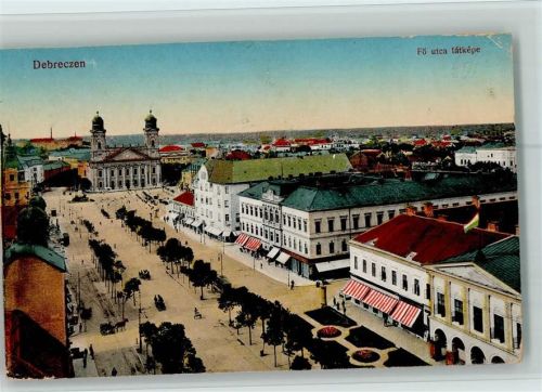 1916 Fö utca Latkepe AK Eckknick