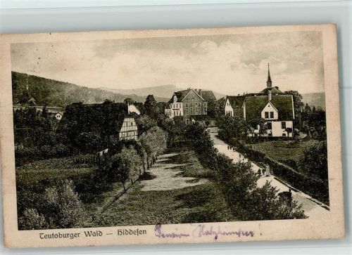 Hiddesen Exsammlung Busse Ortsansicht