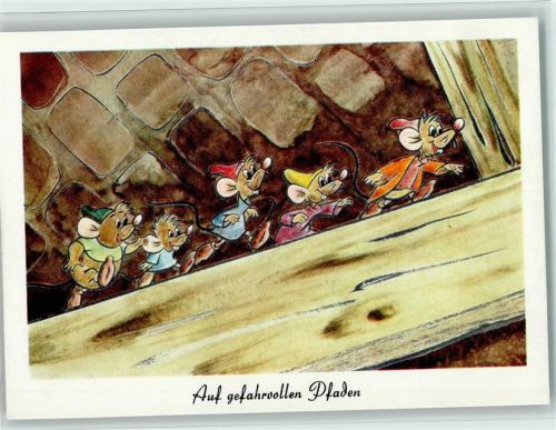 WD 3/80 Wald Disney Cinderella , auf gefahrvollen Pfaden