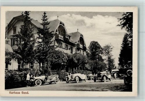 77815 W7580 Sand , Schwarzwaldhochstr - Kurhaus Sand Oldtimer