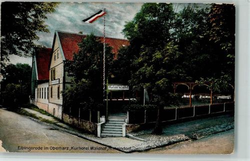 Elbingerode Kurhotel Waldhof Terrasse