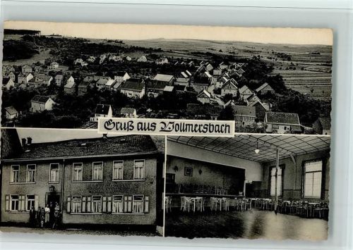 Vollmersbach 1966 Gasthaus u. Metzgerei Haus Hartmann, Verlag Hosser Nr. 80 AK