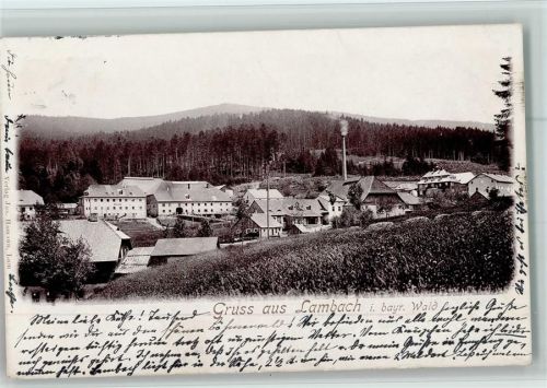 Lambach 1908 Ortsansicht