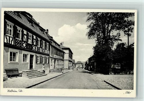 97461 W8729 Hofheim , Unterfr 1954 - Landgerichtsstraße , Gasthaus, gute Erhaltung AK