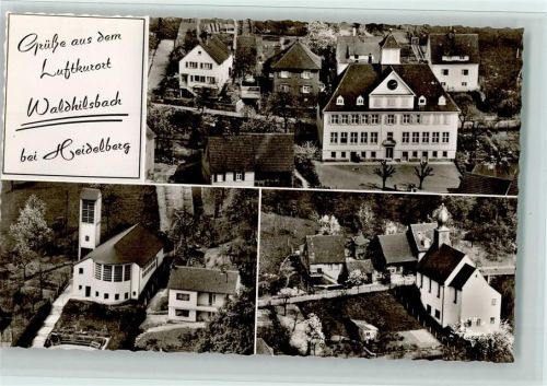 69151 W6903 Waldhilsbach - Luftbild Flugbild GmbH , gute Erhaltung AK