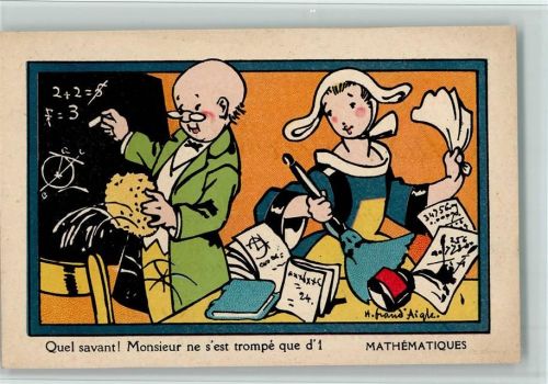 Nancy Werbung: Chaussures Raoul - - Beim saubermachen kippt die Tinte um - Mathematique , sign Aigte