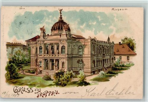 Opava 1898 Gruss aus - Museum