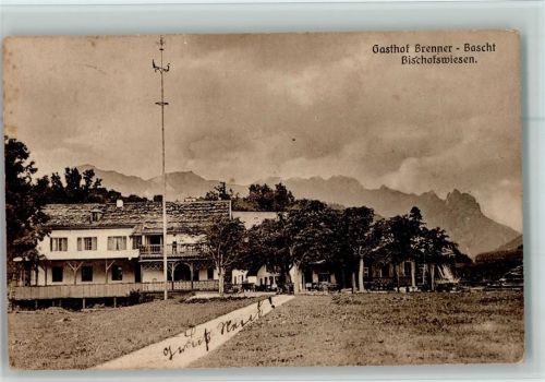 Bischofswiesen 1915 Gasthof Brenner