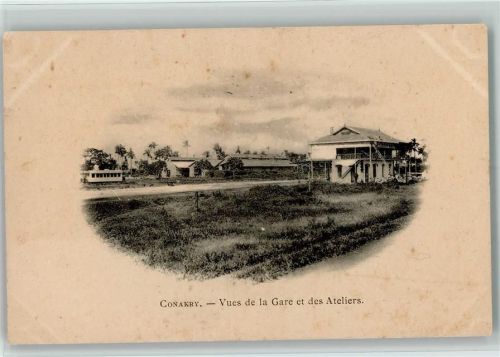 1900 Vues de la Gare et des Ateliers AK
