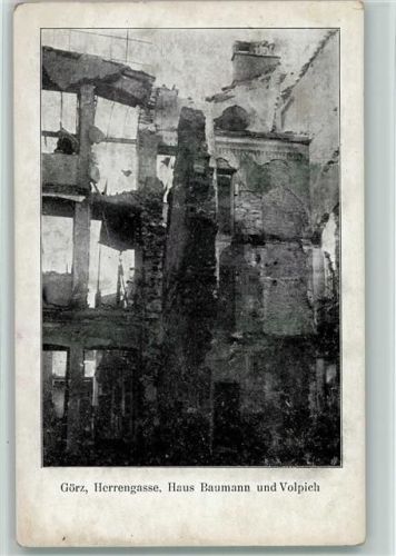 Gorizia Görz Herrengasse Haus Baumann und Volpich
