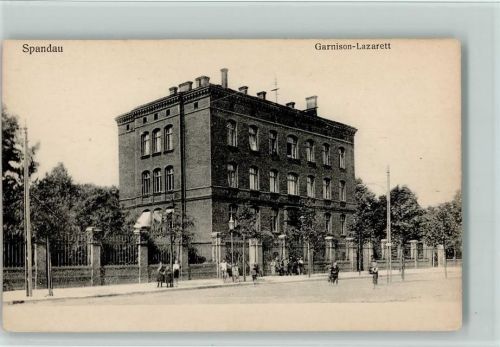 Spandau 1916 Garnison Lazarett AK
