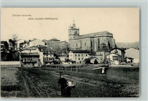 1920 Edicion Valverde - Iglesia Parroquial AK