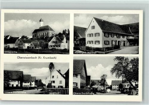 Oberwiesenbach Ortsansicht Handig L. Hartner Untere Dorfstraße Obere Dorfstraße 4-Bildaufnahme