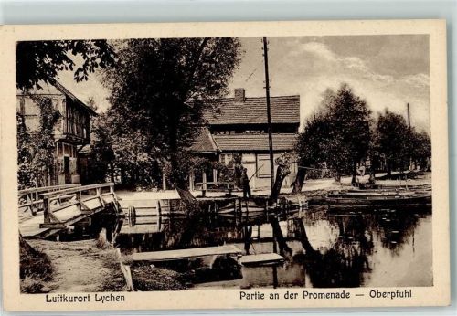 Lychen Partie an der Promenade Oberpfuhl