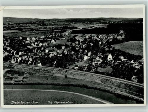 Fürstenhausen 1939 Luftbild Nr. 22253/FL/fA 33 Strähle - gute Erhaltung AK