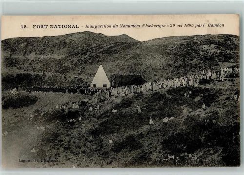 Lugon-et-l'Ile-du-Carnay Inauguration du Monument d´Ischerigen Fort National