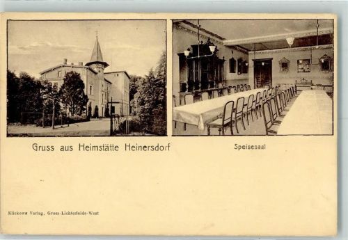 10115 O1121 Heinersdorf - Heimstätte Heinersdorf Speisesaal