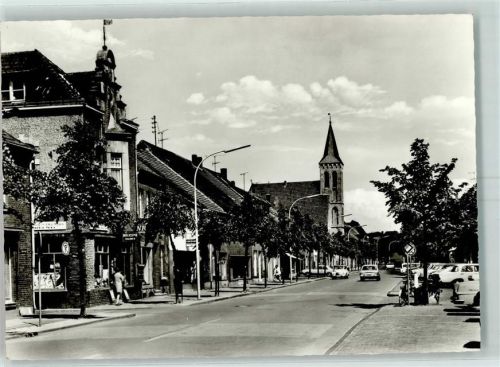 47665 W4176 Sonsbeck Foto AK Hochstraße