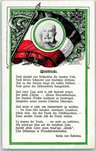 WK I Deutsche Worte im Kriegsjahr Serie 3