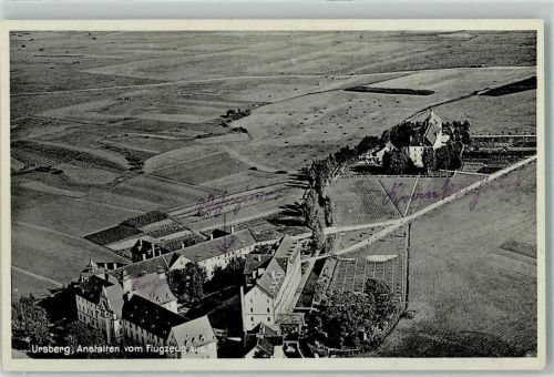 Ursberg Fliegeraufnahme Anstalten
