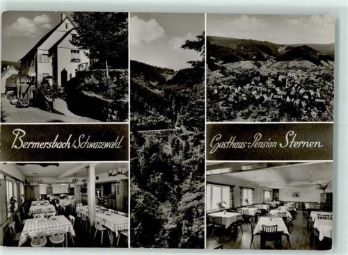 76596 W7564 Bermersbach , Murgtal - Gasthaus Pension Sternen
