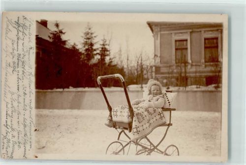 Knittelfeld 1914 Kinderwagen Ort lt. Stempel