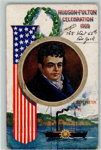 New York City 1909 Hudson Fulton Celebration - Robert Fulton