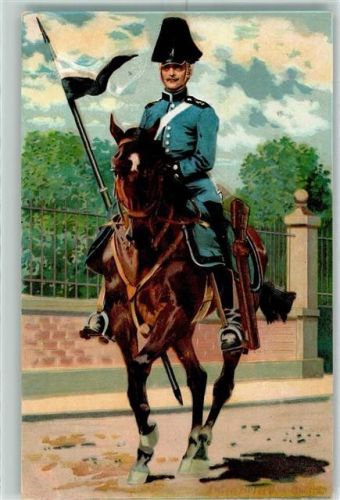 Deutsche Armee Künstler Karte Regiment Uniform AK Hoffmann, A.