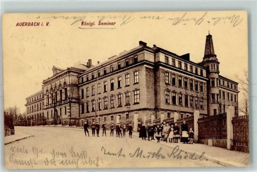 Auerbach 1910 Königl. Seminar Gruppenfoto