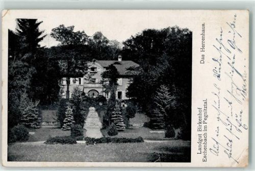 Eschenbach 1918 Landgut Birkenhof Herrenhaus
