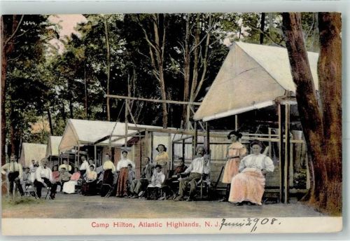New Jersey 1908 Camp Hilton Atlantic Highlands
