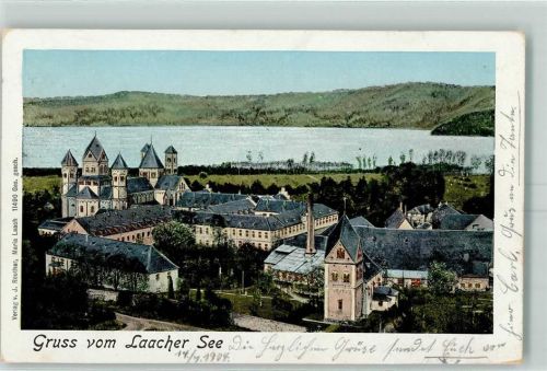 Maria Laach 1904 Laacher See AK
