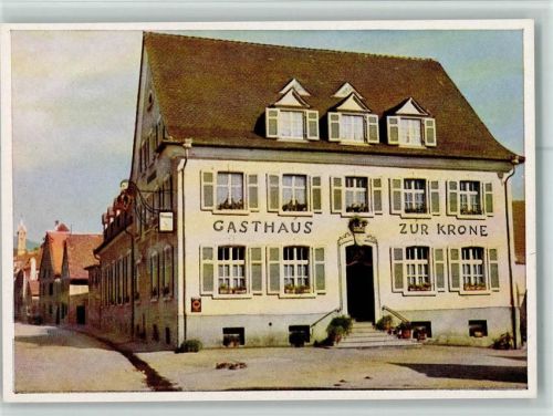 Auggen Gasthaus Weinstube Zur Krone