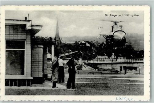 Liege Lüttich / Luik Helikopter Hubschrauber