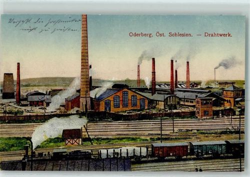 Bohumin Drahtwerk Bahnhof Eisenbahn Dampflokomotive