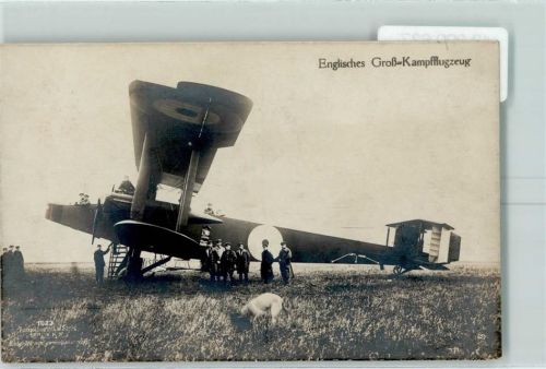 Nr. 1023 Englisches Groß Kampfflugzeug