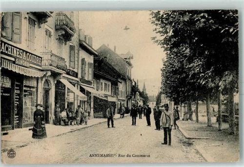 Annemasse 1911 Rue du Commerce
