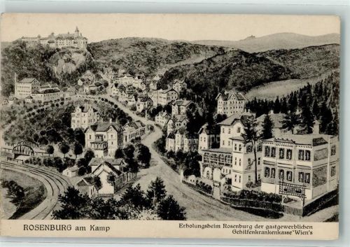 Rosenburg Erholungsheim Rosenburg der gastgewerblichen Gehilfenkrankenkasse Wien`s