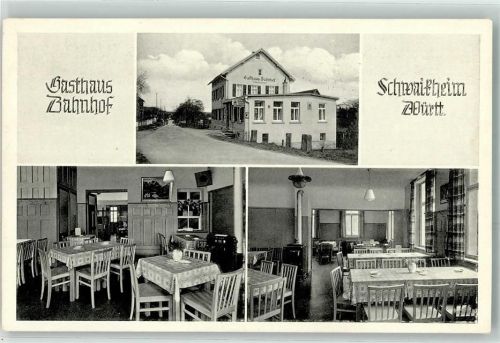 Schwaikheim Gasthaus Bahnhof Paul Krause