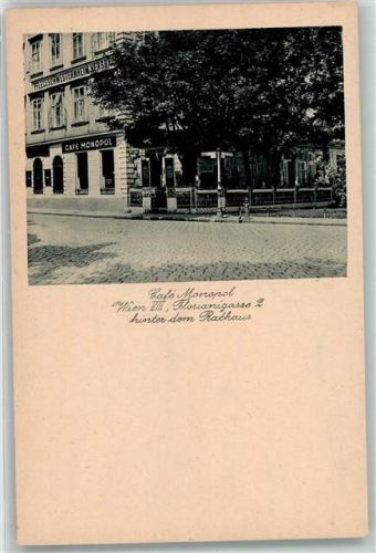 Wien Gasthaus Cafe Monopol