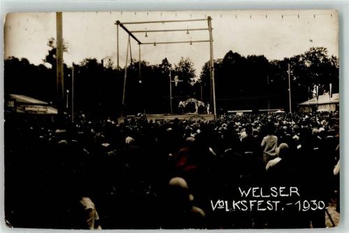 Wels Welser Volksfest 1930 Trapez