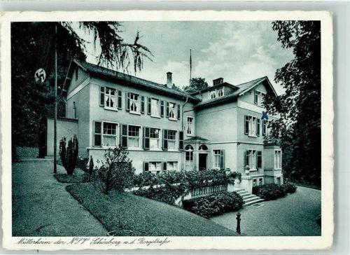 Schönberg Mütterheim der NSV Schönberg a.d. Bergstraße WK II Fahne