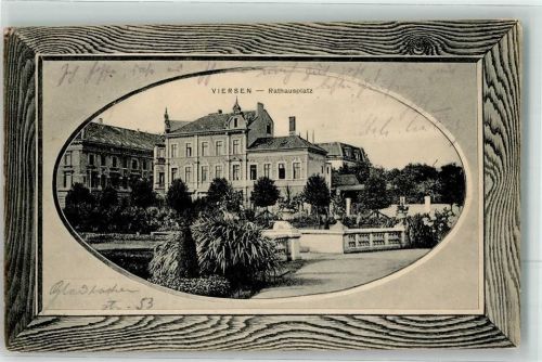 Viersen 1912 Rathausplatz