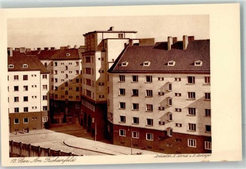 Wien Am Fuchsenfeld Wohnhaus der Gemeinde