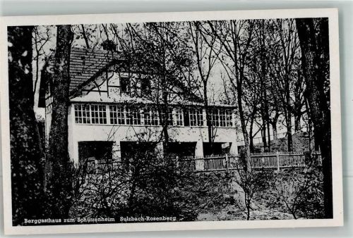 Sulzbach-Rosenberg Gasthaus zum Schützenheim